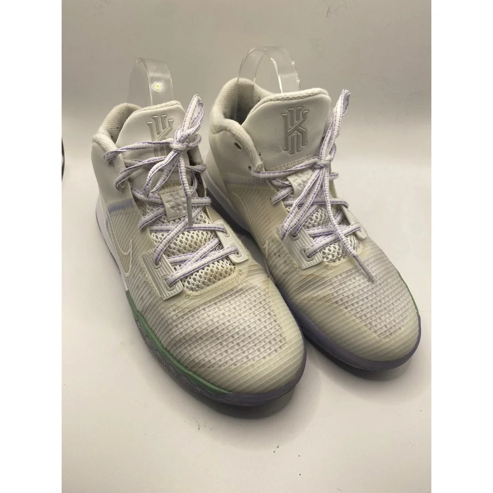 Nike Kyrie Flytrap Basketball Shoes Kids White Sneakers Athletic‎